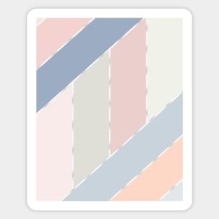 Geometric pastel Sticker